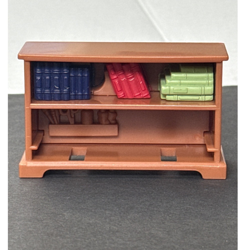 Fisher-Price Loving Family Dollhouse Brown Bookshelf 74131 Replacement 2005